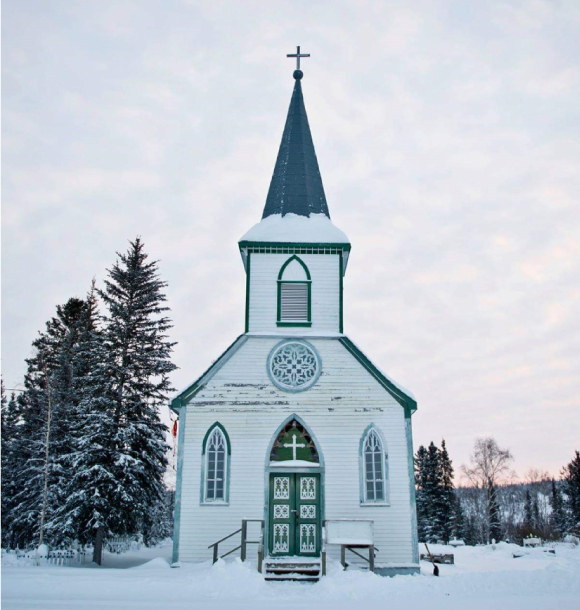 A church in northern Canada
